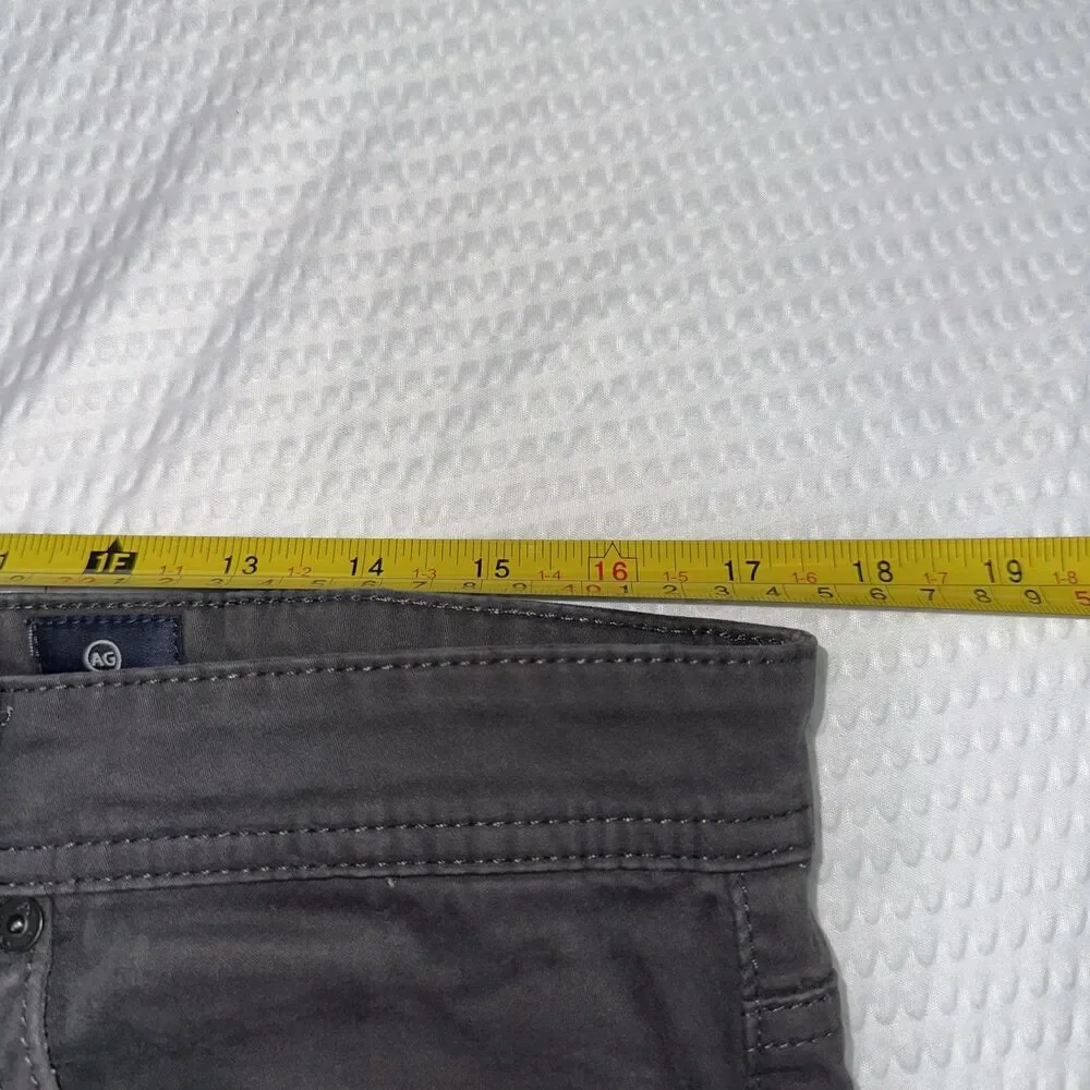 AG Adriano Goldschmied The Protege Jeans Mens 33x34 Black Straight Leg Denim